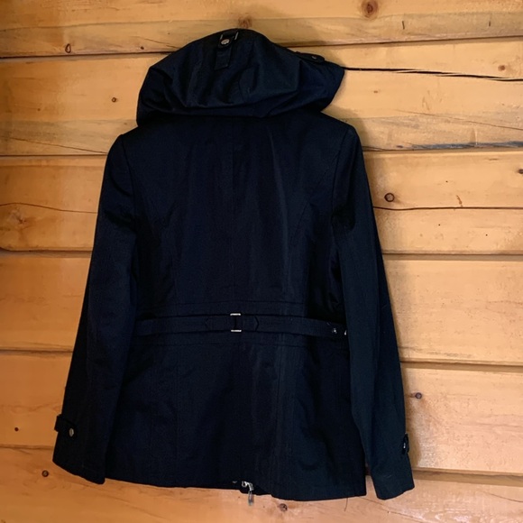 Gallery Hooded Jacket Black Size Medium - Picture 9 of 11